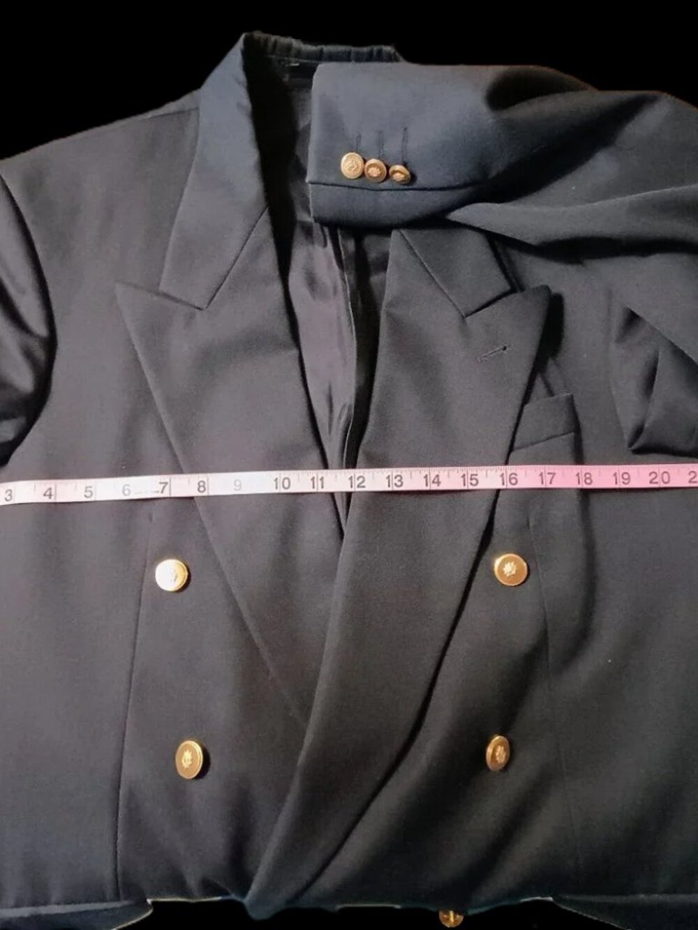 VTG Principles for Men Navy Blue Blazer Jacket Size 44R - Picture 7 of 12